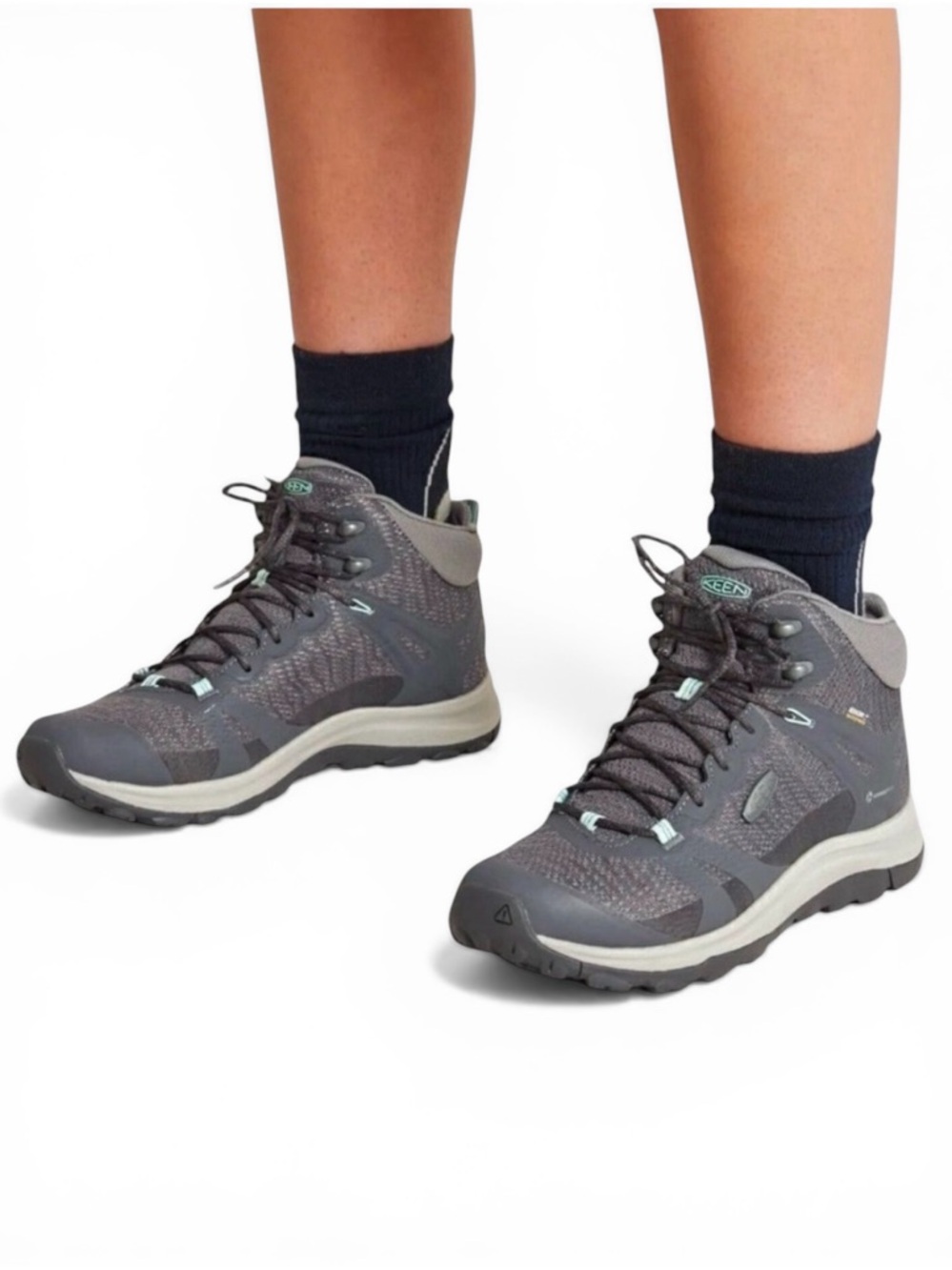 Keen Terradora II Waterproof Hiking Boot Grey Women's Size 7
